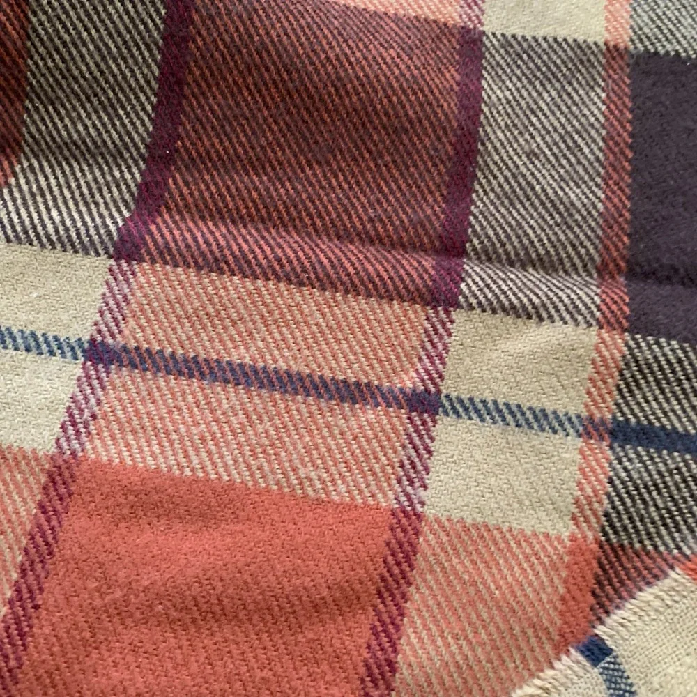 Pottery Barn Ronan Plaid Throw Blanket